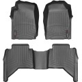 Коврики WeatherTech Black для Isuzu D-Max (mkII)(crew cab)(vinyl floor) 2012-2019, цена: 11 826 грн.