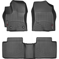 Коврики WeatherTech Black для Toyota Corolla (mkXI)(E170)(with heating vens under front seats) 2013-2016 automatic (USA)