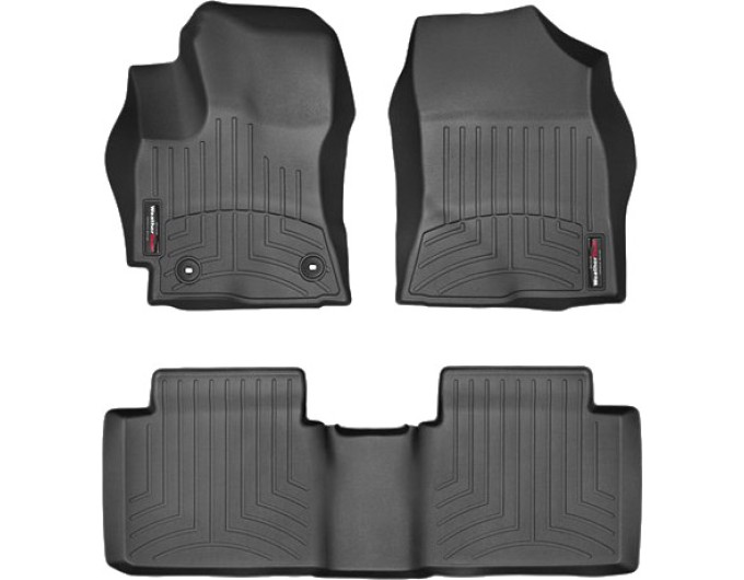 Коврики WeatherTech Black для Toyota Corolla (mkXI)(E170)(with heating vens under front seats) 2013-2016 automatic (USA), цена: 11 488 грн.