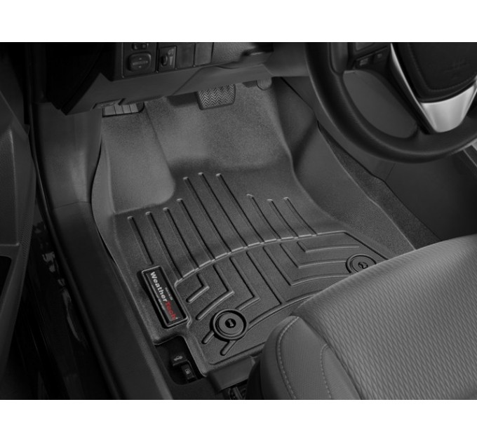 Коврики Weathertech Black для Toyota Corolla (US)(E170)(with heating vens under front seats) 2013-2016 automatic, ціна: 10 641 грн.