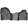 Коврики Weathertech Black для Ford Super Duty (single cab)(mkIII)(no 4x4 shifter)(raised dead pedal)(1 pc.)(1 row) 2012-2016 automatic, ціна: 7 773 грн.