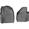 Коврики WeatherTech Black для Ford Super Duty (mkIII)(single cab)(no 4x4 shifter)(raised dead pedal)(2 pcs.)(1 row) 2012-2016 automatic, цена: 6 692 грн.