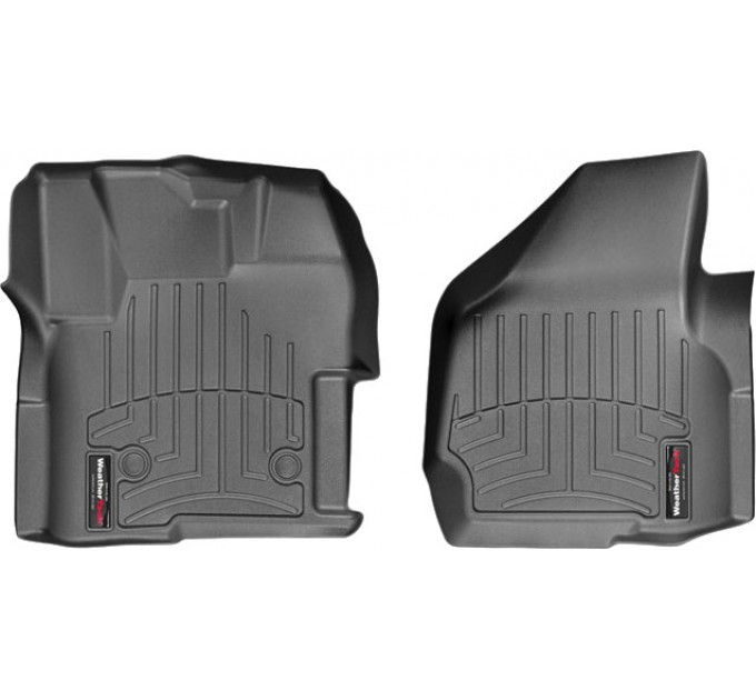 Коврики Weathertech Black для Ford Super Duty (single cab)(mkIII)(with 4x4 shifter)(raised dead pedal) 2012-2016 automatic, ціна: 6 144 грн.