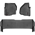 Коврики WeatherTech Black для Ford Super Duty (mkIII)(double cab)(with 4x4 shifter)(raised dead pedal) 2012-2016 automatic, цена: 13 472 грн.