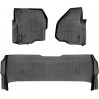 Коврики Weathertech Black для Ford Super Duty (double cab)(mkIII)(with 4x4 shifter)(raised dead pedal) 2012-2016 automatic, ціна: 12 487 грн.