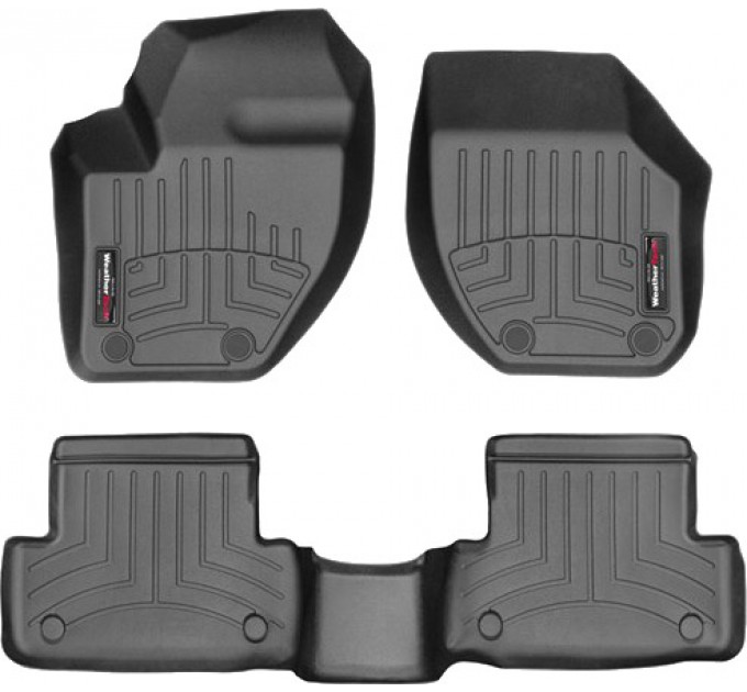 Коврики Weathertech Black для Volvo V40 (mkI) 2012-2019, ціна: 10 641 грн.