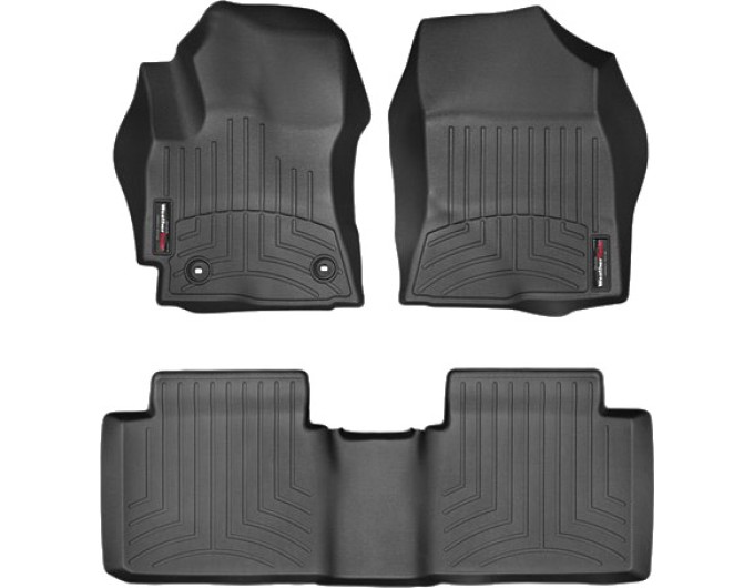 Коврики WeatherTech Black для Toyota Corolla (mkXI)(E170)(with heating vens under front seats) 2013-2016 manual (USA), цена: 11 488 грн.