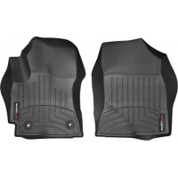 Коврики WeatherTech Black для Toyota Corolla (mkXI)(E170)(with heating vens under front seats)(1 row) 2013-2016 manual (USA)