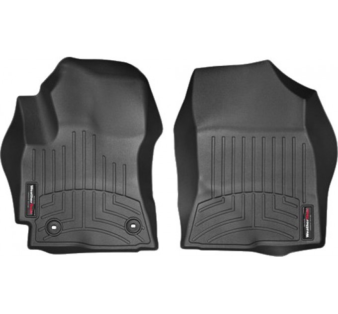 Коврики Weathertech Black для Toyota Corolla (US)(E170)(with heating vens under front seats)(1 row) 2013-2016 manual, ціна: 6 144 грн.