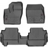 Коврики WeatherTech Black для Ford Grand Tourneo Connect (mkII)(2 row bench seats)(carpet flooring)(1-2 row) 2014→, цена: 10 186 грн.
