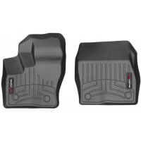 Коврики Weathertech Black для Ford Tourneo Connect (mkII)(vinyl flooring without fixing)(1 row) 2014→