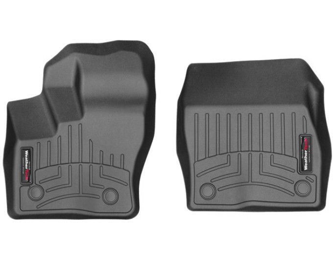 Коврики WeatherTech Black для Ford Tourneo Connect (mkII)(vinyl flooring without fixing)(1 row) 2014→, цена: 6 692 грн.