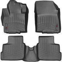 Коврики Weathertech Black для Mitsubishi Mirage (hatch)(mkVI) 2012→