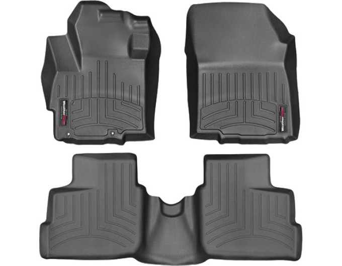 Коврики Weathertech Black для Mitsubishi Mirage (hatch)(mkVI) 2012→, ціна: 11 488 грн.