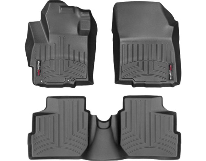 Коврики WeatherTech Black для Mitsubishi Mirage (mkVI)(sedan) 2012→, цена: 11 488 грн.