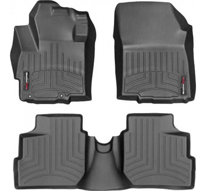 Коврики WeatherTech Black для Mitsubishi Mirage (mkVI)(sedan) 2012→, цена: 10 641 грн.