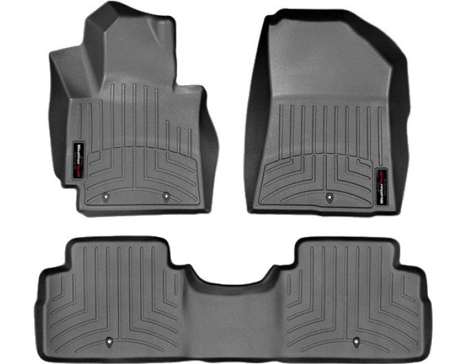 Коврики WeatherTech Black для Kia Soul (mkII) 2014-2019, цена: 11 603 грн.