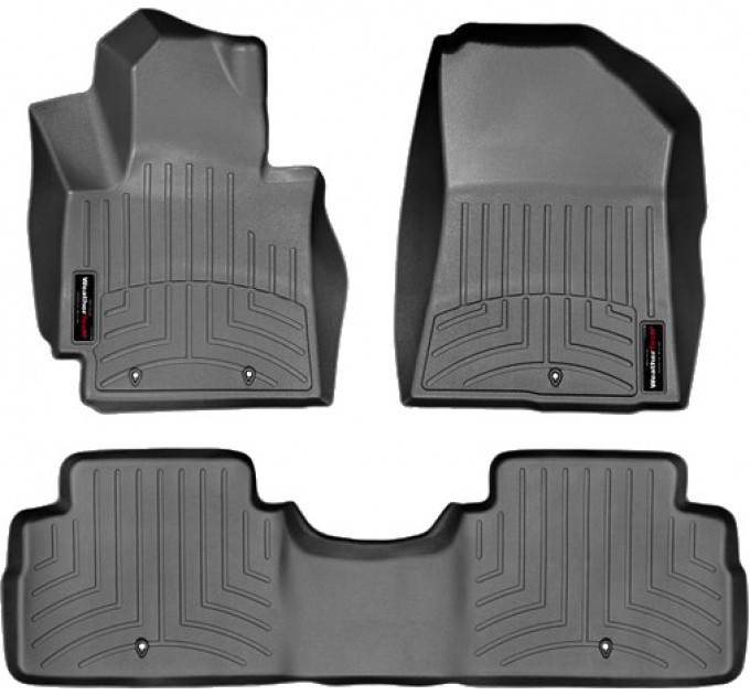 Коврики WeatherTech Black для Kia Soul (mkII) 2014-2019, цена: 10 641 грн.