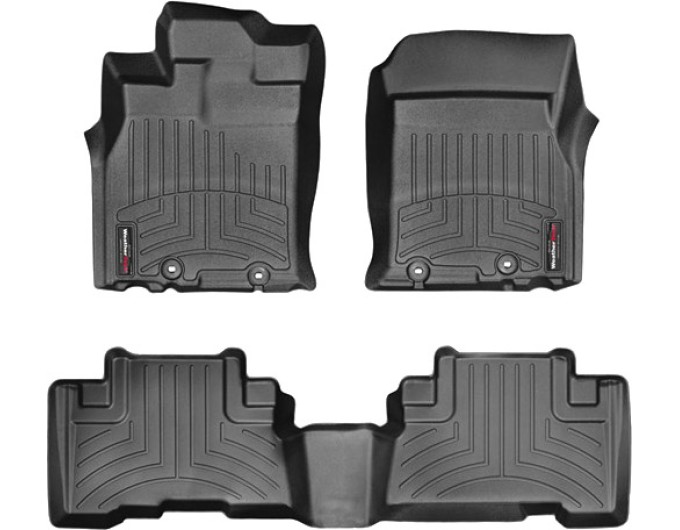Коврики WeatherTech Black для Toyota FJ Cruiser (mkI)(4 twist fixings) 2011-2014 automatic, цена: 11 488 грн.