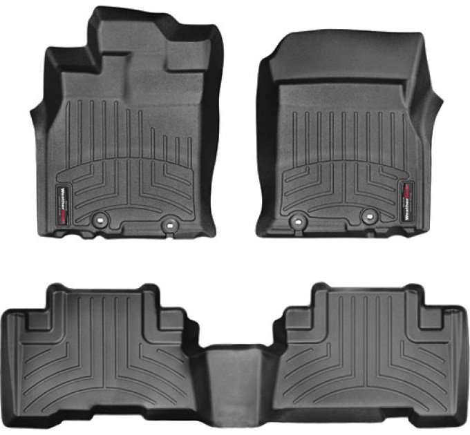 Коврики WeatherTech Black для Toyota FJ Cruiser (mkI)(4 twist fixings) 2011-2014 automatic, цена: 10 641 грн.