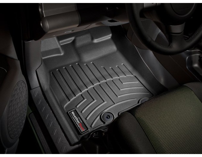 Коврики WeatherTech Black для Toyota FJ Cruiser (mkI)(4 twist fixings) 2011-2014 automatic, цена: 11 488 грн.