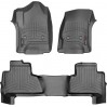 Коврики WeatherTech Black для Chevrolet Tahoe; GMC Yukon (mkIV)(1-2 row) 2015→, цена: 9 994 грн.