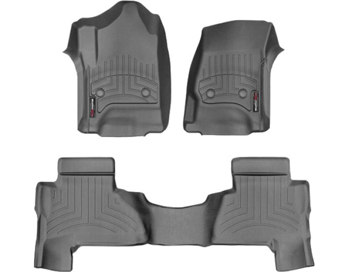 Коврики WeatherTech Black для Cadillac Escalade ESV (mkIV)(1-2 row) 2015→, цена: 11 709 грн.