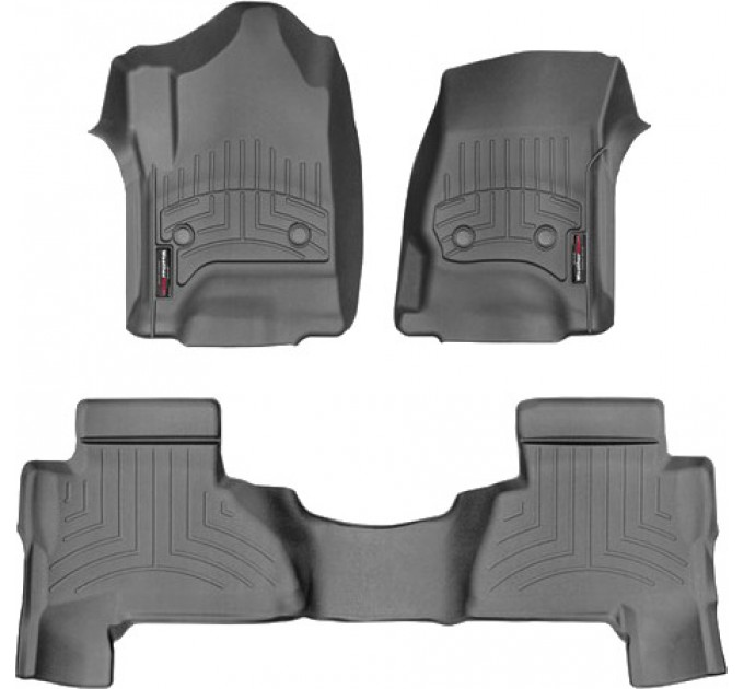 Коврики Weathertech Black для Cadillac Escalade ESV (mkIV)(1-2 row) 2015→, ціна: 10 849 грн.