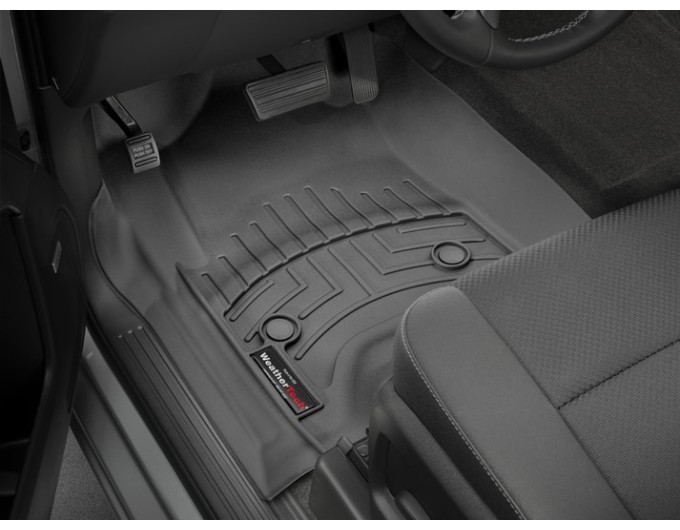 Коврики WeatherTech Black для Cadillac Escalade ESV (mkIV)(2 row bucket seats)(1-2-3 row) 2015→, цена: 13 915 грн.