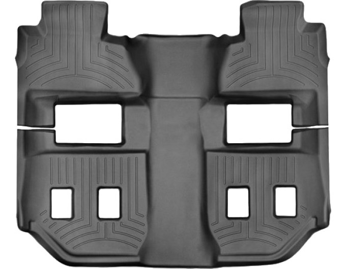 Коврики WeatherTech Black для Chevrolet Suburban; GMC Yukon XL (mkXI)(2 row bucket)(2-3 row) 2015-2020, цена: 7 362 грн.
