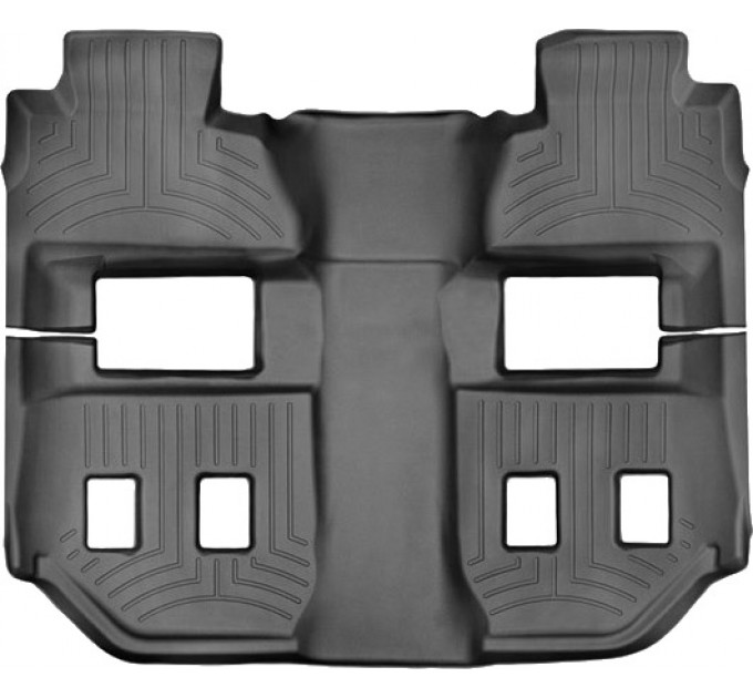 Коврики WeatherTech Black для Chevrolet Suburban; GMC Yukon XL (mkXI)(2 row bucket)(2-3 row) 2015-2020, цена: 6 751 грн.