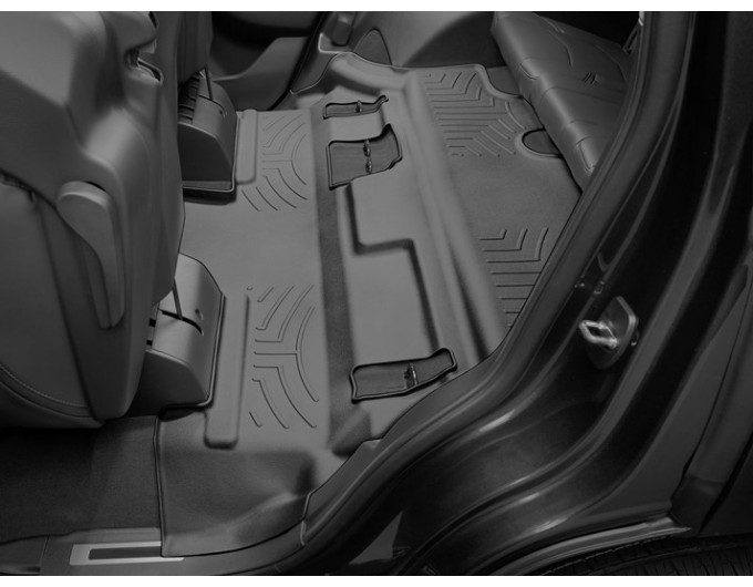 Коврики WeatherTech Black для Cadillac Escalade (mkIV); Chevrolet Tahoe (mkIV); GMC Yukon (mkIV)(2 row bench seats)(3 row) 2015→, цена: 5 135 грн.