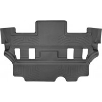 Коврики WeatherTech Black для Cadillac Escalade (mkIV); Chevrolet Tahoe (mkIV); GMC Yukon (mkIV)(2 row bucket seats)(3 row) 2015→