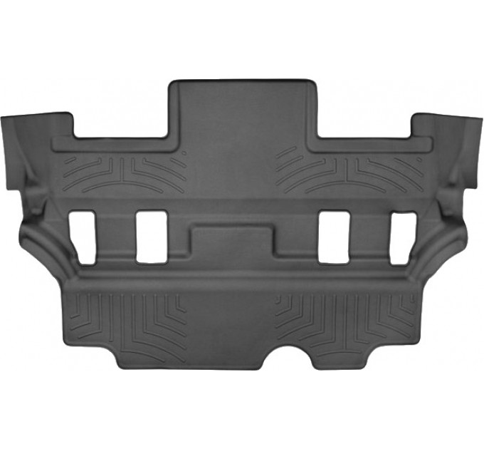 Коврики WeatherTech Black для Cadillac Escalade (mkIV); Chevrolet Tahoe (mkIV); GMC Yukon (mkIV)(2 row bucket seats)(3 row) 2015→, цена: 4 705 грн.