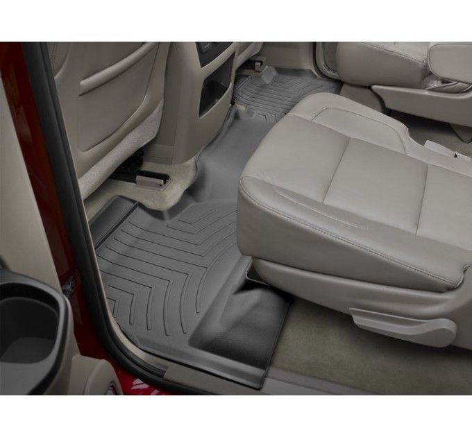 Коврики Weathertech Black для Chevrolet Suburban; GMC Yukon XL (mkXI)(1-2 row) 2015-2020, ціна: 11 720 грн.