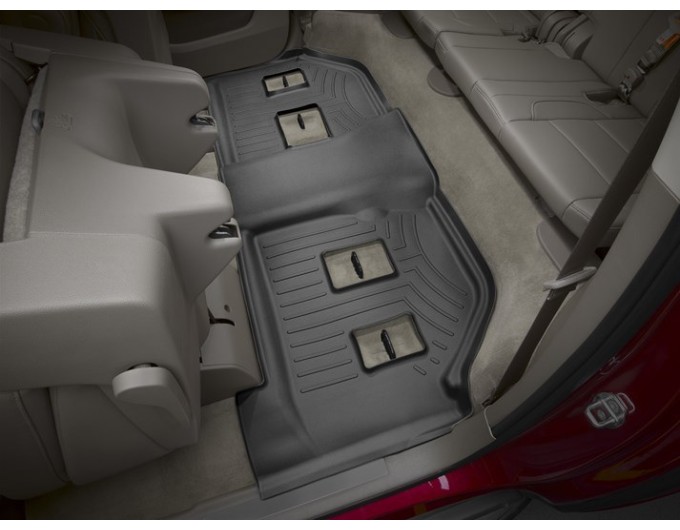 Коврики WeatherTech Black для Cadillac Escalade ESV (mkIV); Chevrolet Suburban (mkXI); GMC Yukon XL (mkXI)(3 row) 2015→, цена: 5 135 грн.