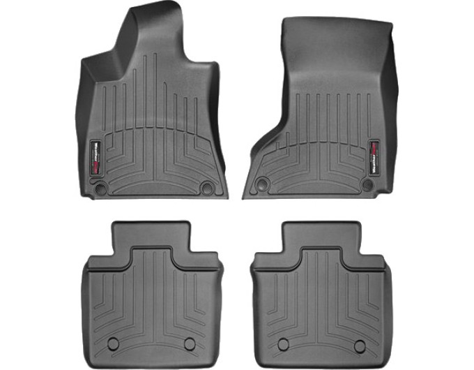 Коврики WeatherTech Black для Maserati Quattroporte (mkVI)(AWD)(2 zone climate control) 2013-2016, цена: 10 602 грн.