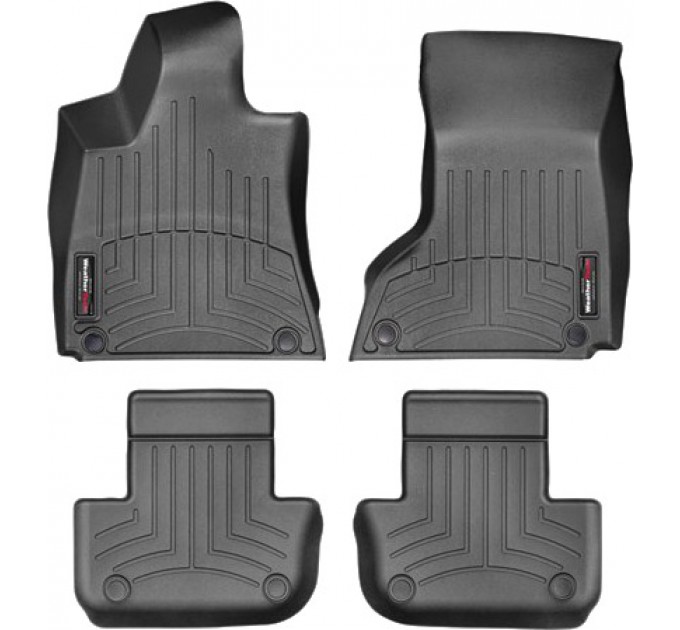 Коврики WeatherTech Black для Maserati Ghibli (M157)(AWD) 2013-2015, цена: 9 826 грн.