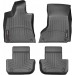 Коврики Weathertech Black для Maserati Ghibli (M157)(AWD) 2013-2015, ціна: 9 826 грн.