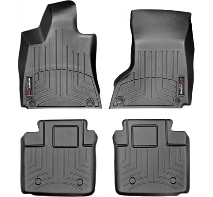 Коврики Weathertech Black для Maserati Quattroporte (mkVI)(AWD)(4 zone climate control) 2013-2016, ціна: 9 826 грн.