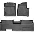 Коврики WeatherTech Black для Ford F-150 (mkXI)(extended cab)(no 4x4 shifter)(not full console or no console)(no air vents to 2 row)(4 fixing posts) 2010-2014, цена: 13 915 грн.