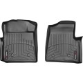Коврики WeatherTech Black для Ford F-150 (mkXI)(all cabs)(no 4x4 shifter)(no air vents to 2 row)(4 fixing posts)(2 pcs.)(1 row) 2010-2014, цена: 6 692 грн.