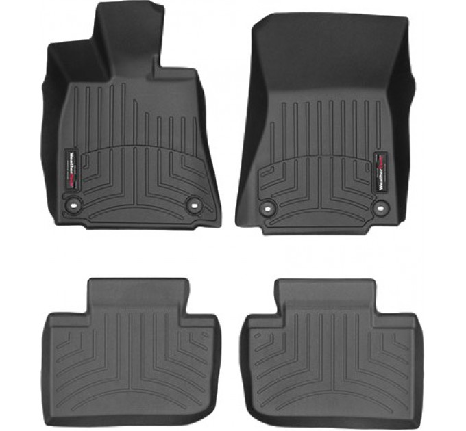 Коврики Weathertech Black для Lexus IS (sedan)(mkIII)(RWD) 2014→, ціна: 10 641 грн.