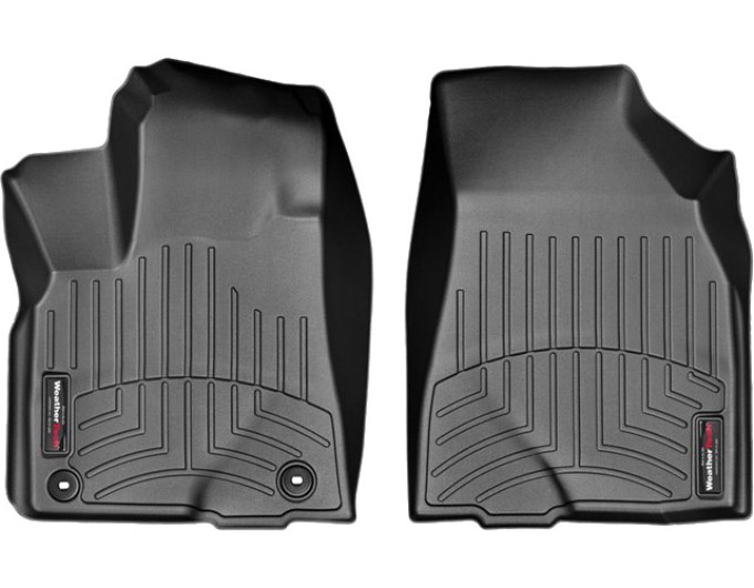 Коврики WeatherTech Black для Toyota Highlander (mkIII)(1 row) 2013-2019, цена: 6 692 грн.