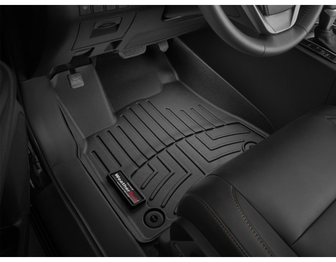 Коврики WeatherTech Black для Toyota Highlander (mkIII)(1-2 row)(2 row bench seats) 2013-2019, цена: 11 488 грн.