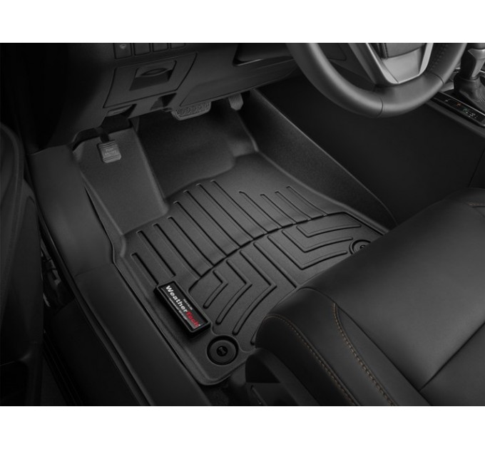 Коврики Weathertech Black для Toyota Highlander (mkIII)(1-2 row)(2 row bench seats) 2013→, ціна: 10 641 грн.