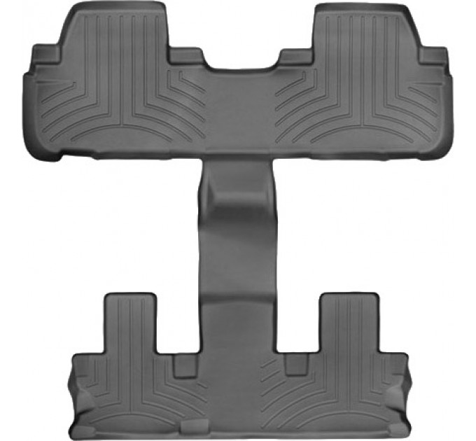 Коврики WeatherTech Black для Toyota Highlander (mkIII)(not hybrid)(2 row bucket seats)(2-3 row) 2013-2019, цена: 6 343 грн.