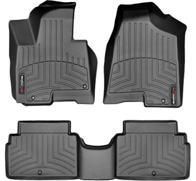 Коврики WeatherTech Black для Kia Sportage (mkIII); Hyundai ix35 (mkII)(3 fixing hooks) 2013-2015 (USA), цена: 10 641 грн.