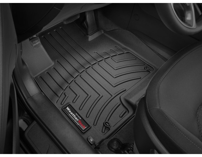 Коврики Weathertech Black для Kia Sportage (US)(mkIII); Hyundai ix35 (US)(mkII)(3 fixing hooks)(1 row) 2013-2015, ціна: 6 692 грн.