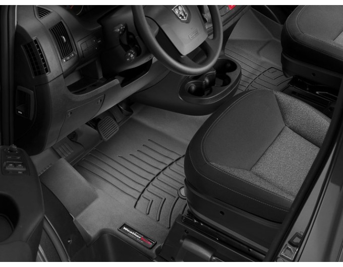 Коврики WeatherTech Black для Citroen Jumper (mkIII); Dodge ProMaster (mkI)(1 row) 2014→, цена: 8 481 грн.
